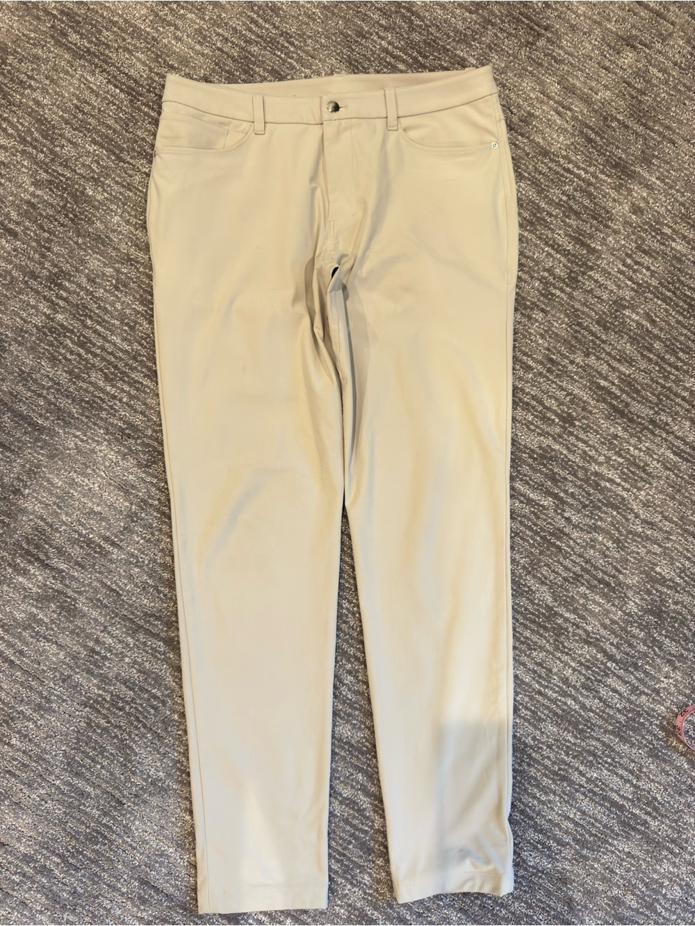 lululemon ABC Slim-Fit 5 Pocket Pants Warpstreme Mens 33
